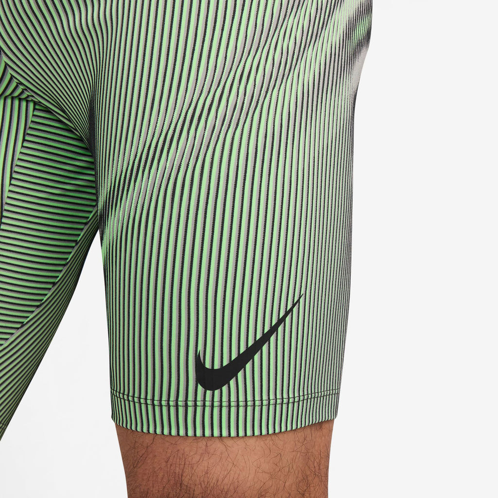 Nike Dri-FIT Aeroswift Half Men's Running Tights - Lime Blast