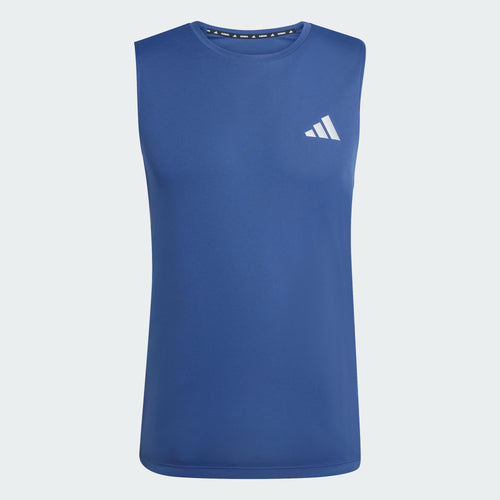 Adidas adi365 Essentials Tangki Lari Pria - Tech Indigo