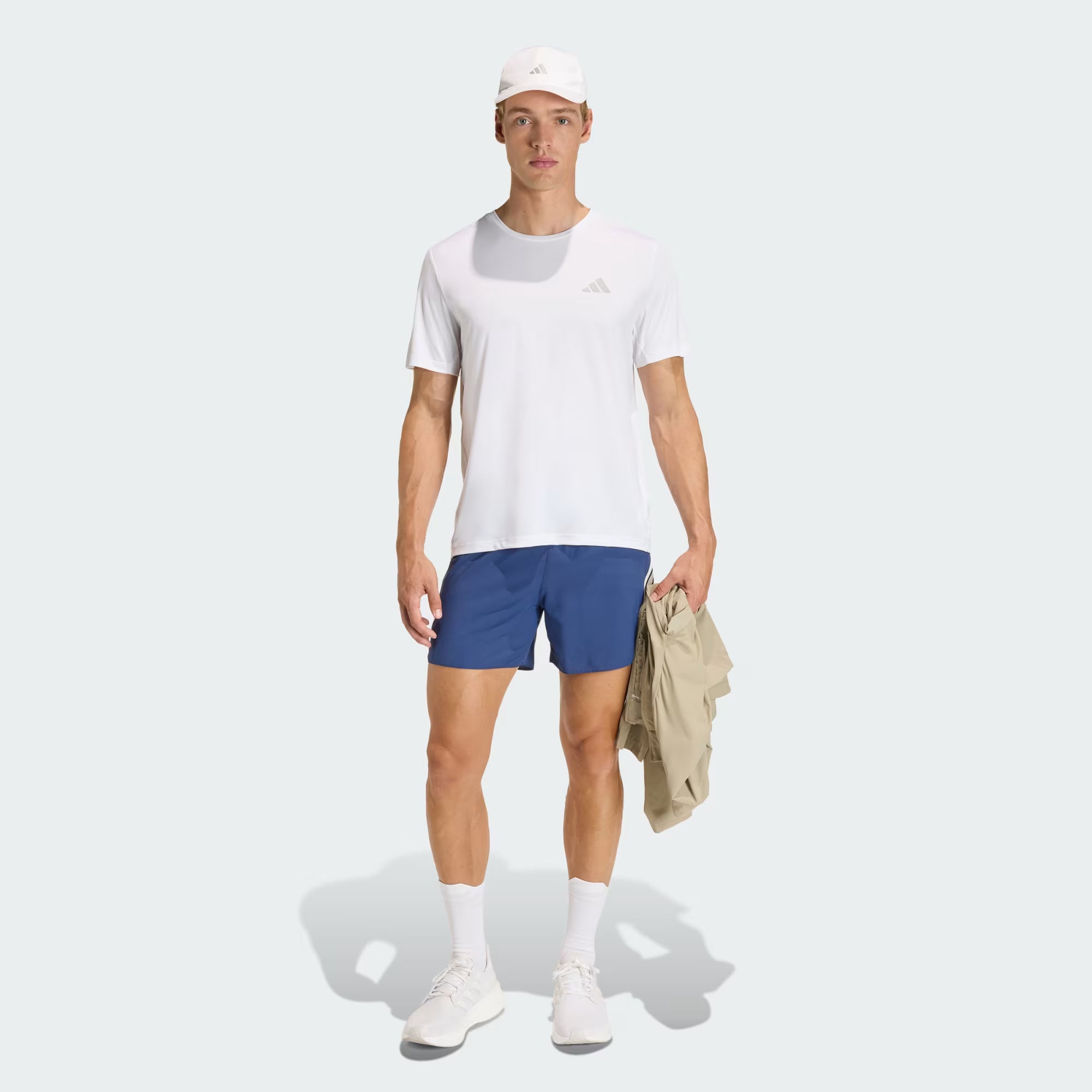 Adidas adi365 Essentials Men's Running T-Shirt - White