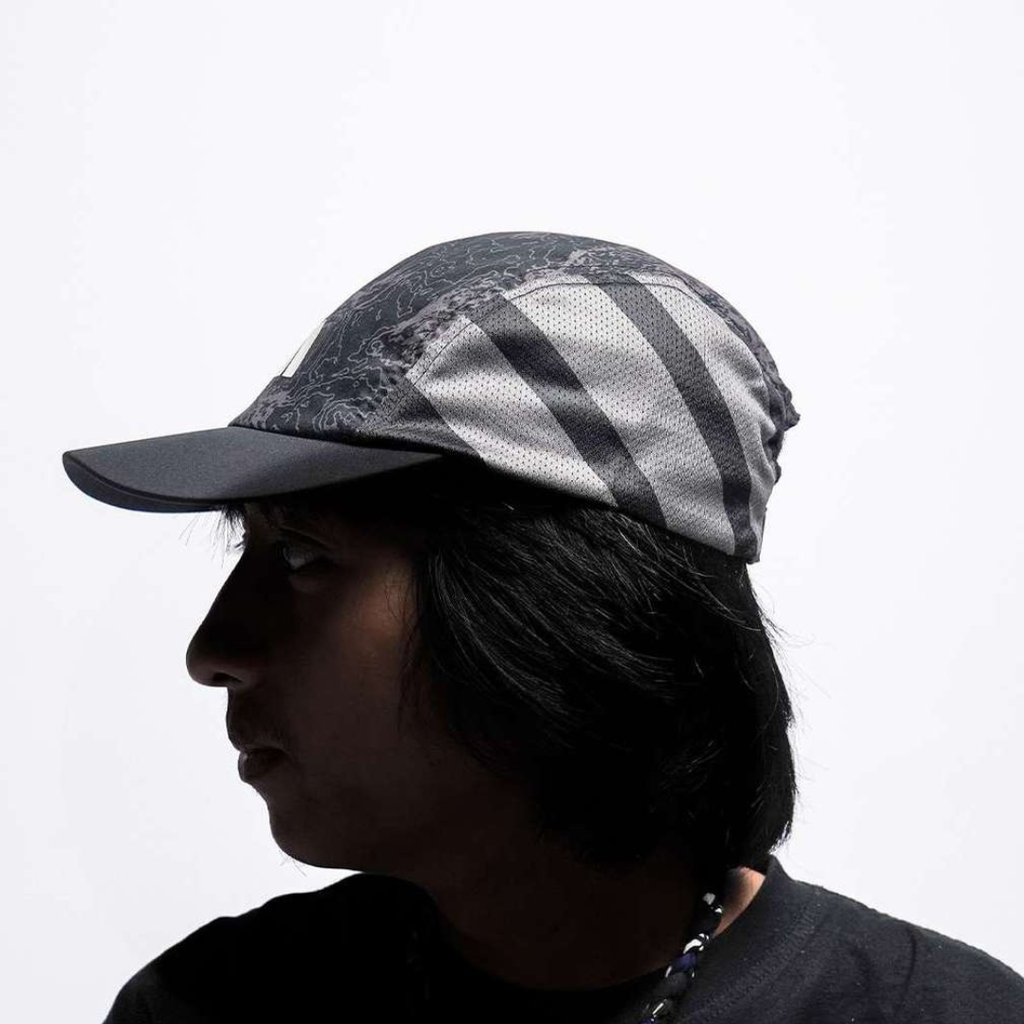 Adidas 3-Panels Climacool Unisex Running Cap - Black Grey
