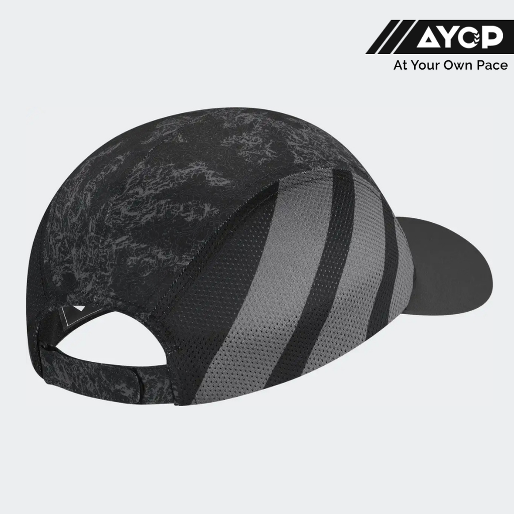 Adidas 3-Panels Climacool Unisex Running Cap - Black Grey