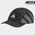 Adidas 3-Panels Climacool Unisex Running Cap - Black Grey