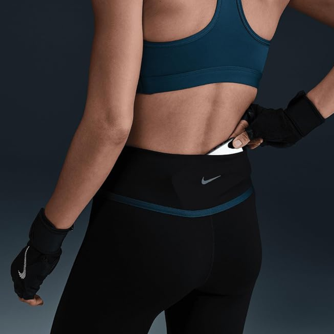 Nike One High-Waisted 7/8 Women's Running Leggings - Black