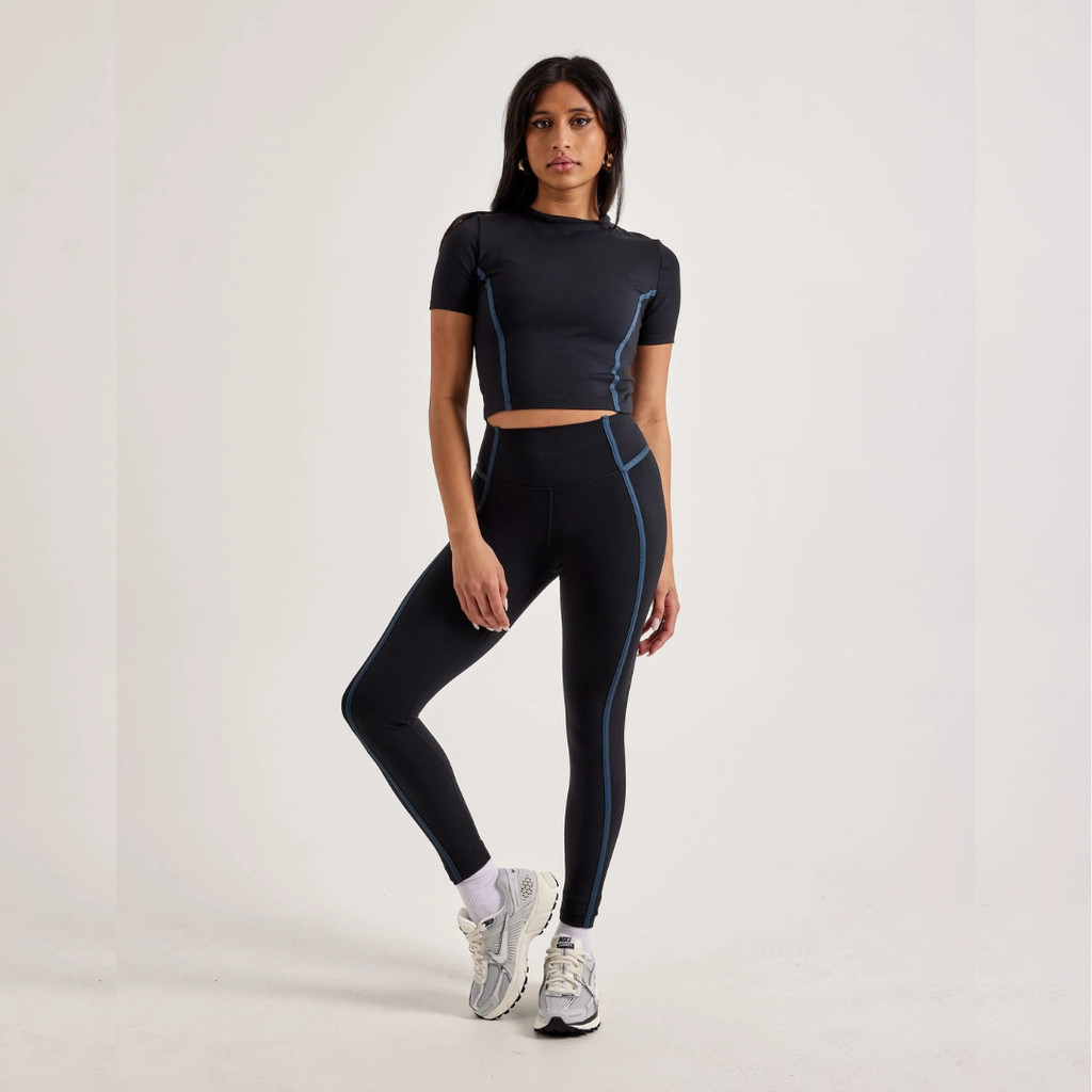 Nike One High-Waisted 7/8 Women's Running Leggings - Black