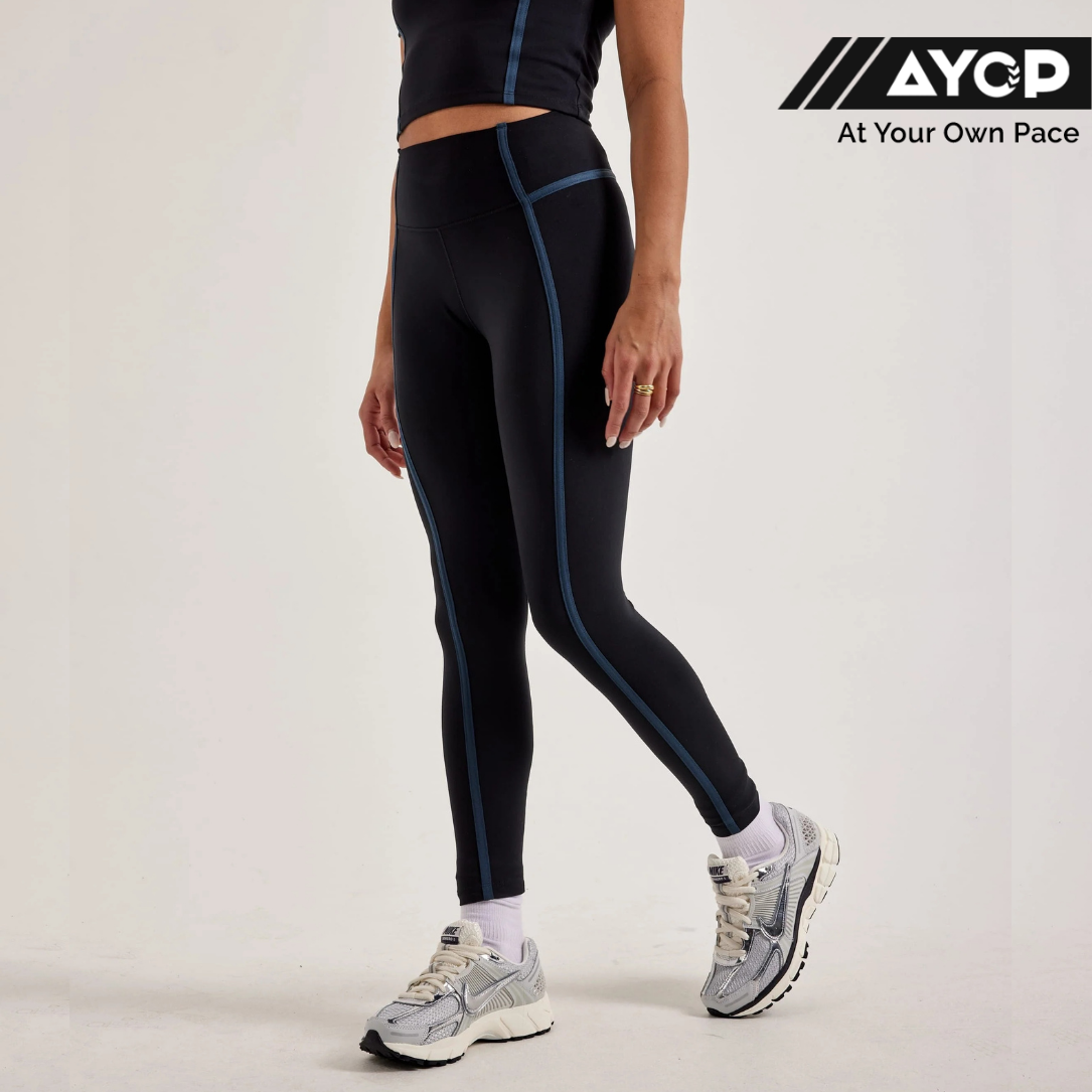 Nike One High-Waisted 7/8 Women's Running Leggings - Black