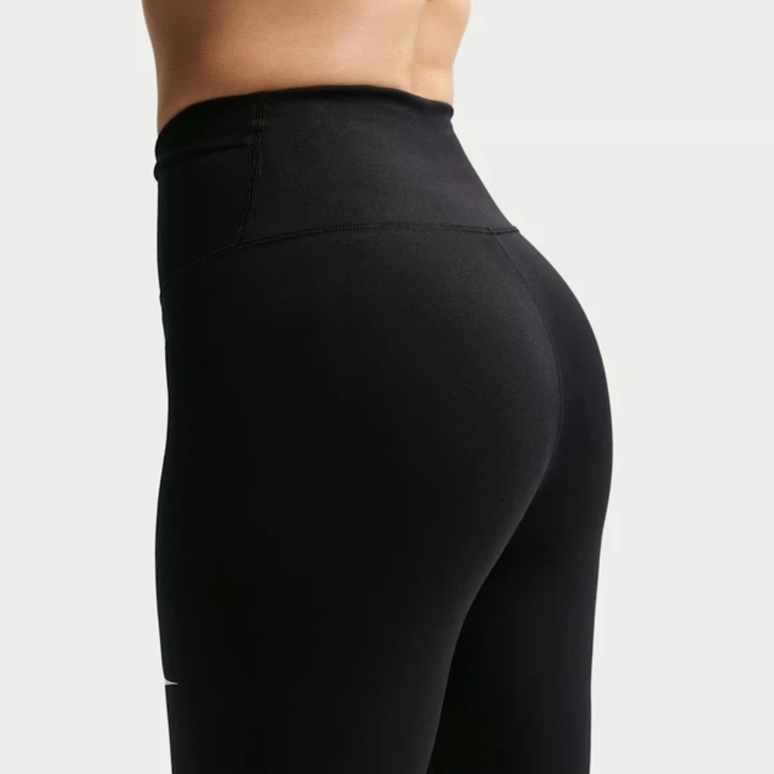 Nike One High-Waisted 7/8 Length Women's Running Leggings - Black