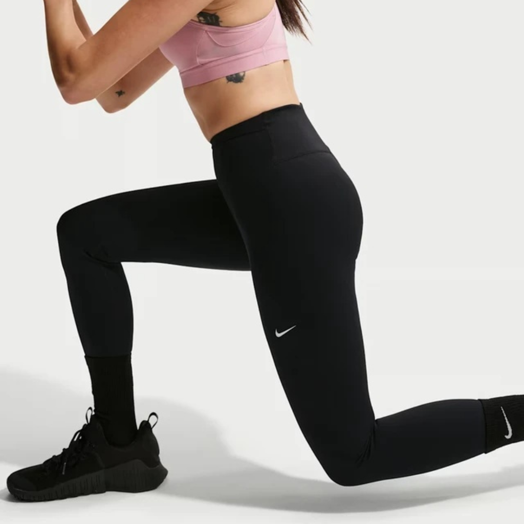 Nike One High-Waisted 7/8 Length Women's Running Leggings - Black
