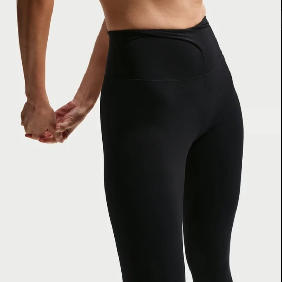 Nike One High-Waisted 7/8 Length Women's Running Leggings - Black