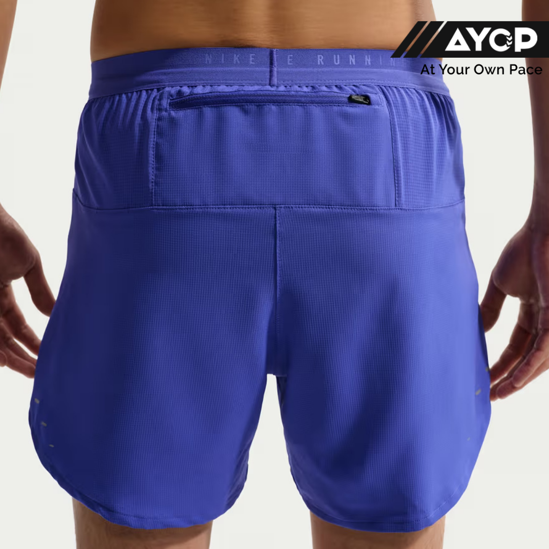 Nike Dri-FIT Stride 5 Inch Brief-Lined Men's Running Shorts - Lapis