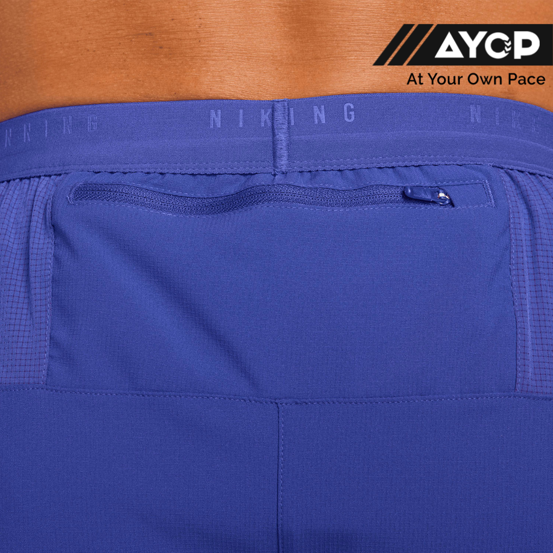 Nike Dri-FIT Stride 5 Inch Brief-Lined Men's Running Shorts - Lapis