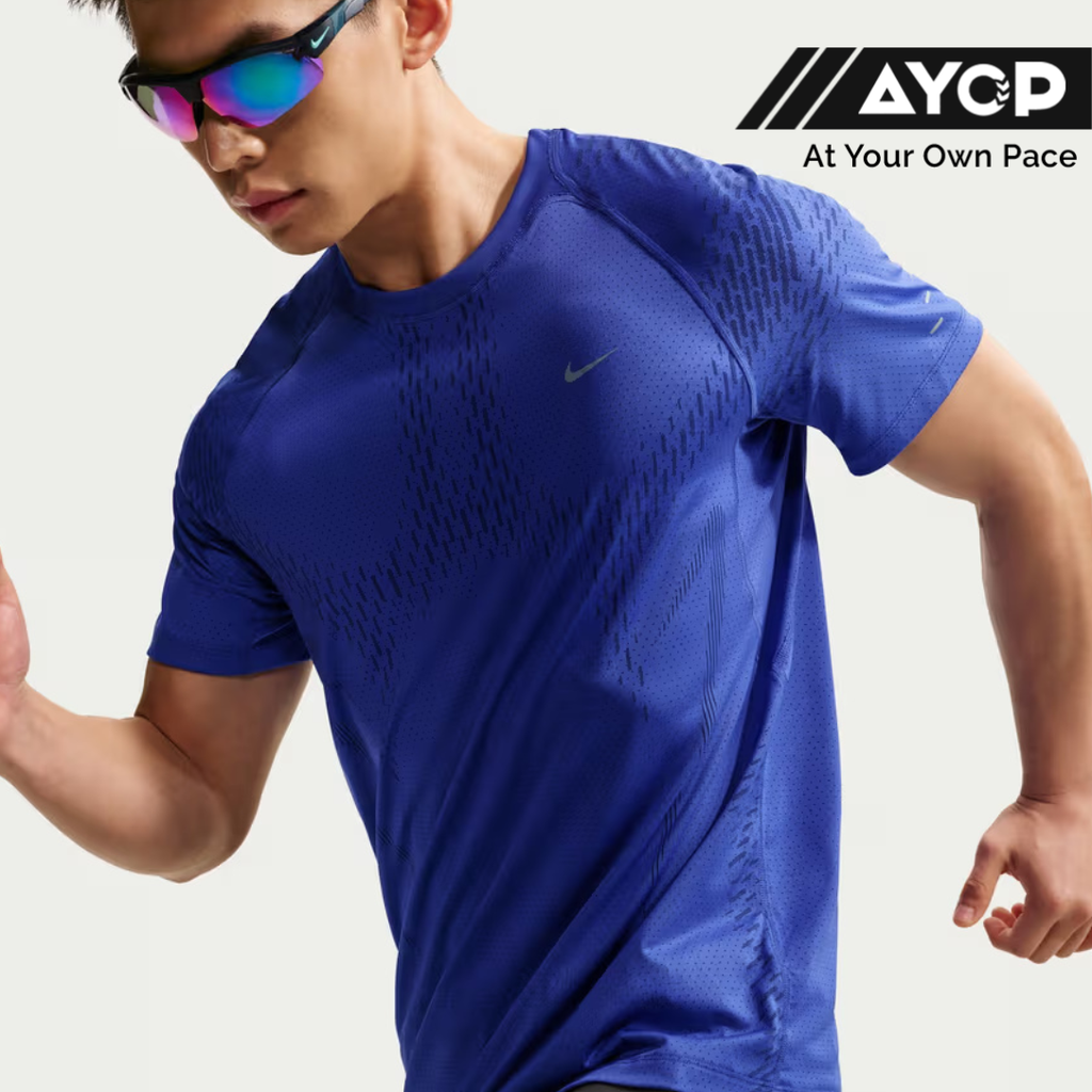Nike Dri-FIT Stride ADV Short-Sleeve Men's Running Top - Lapis