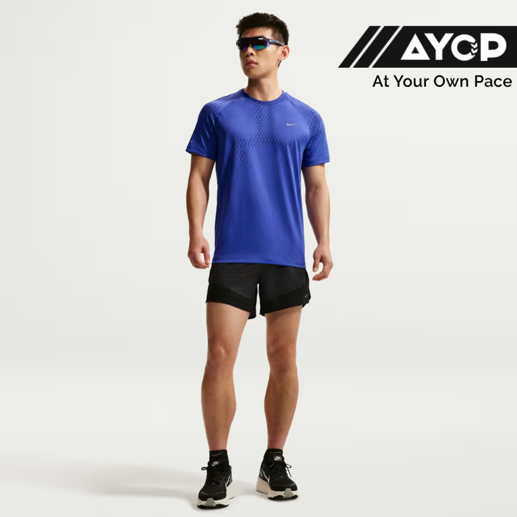 Nike Dri-FIT Stride ADV Short-Sleeve Men's Running Top - Lapis