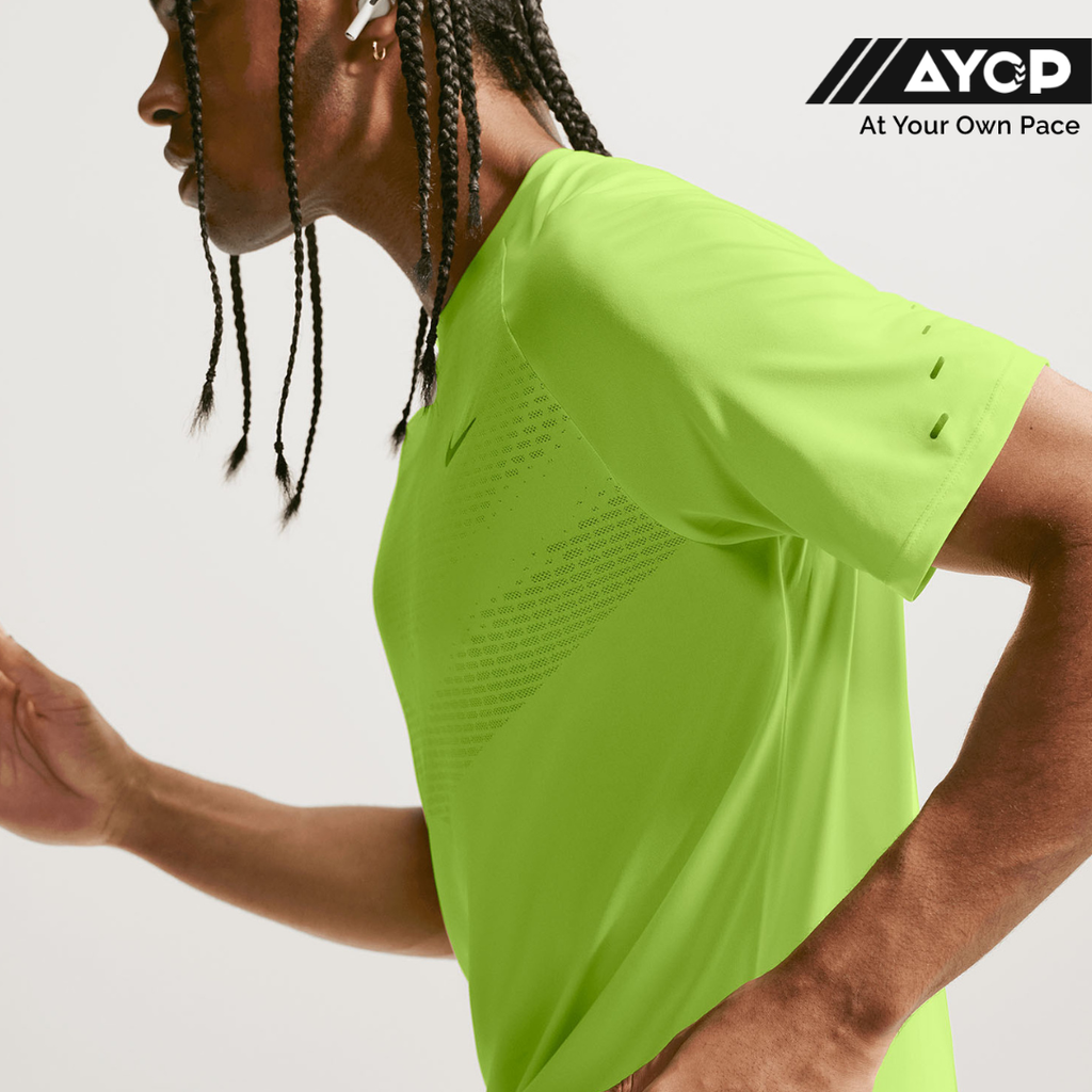 Nike Dri-FIT Stride ADV Short-Sleeve Men's Running Top - Volt Ice