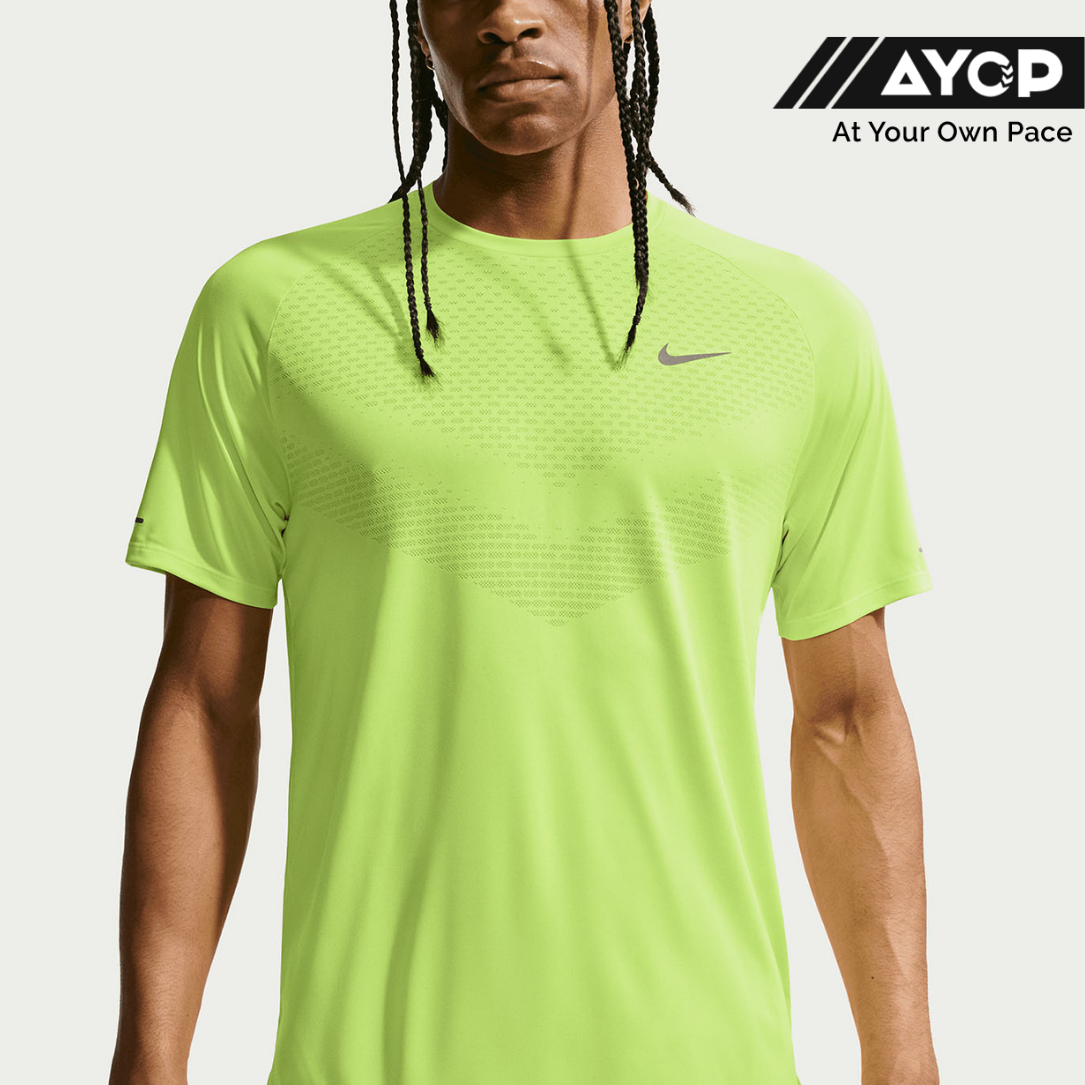 Nike Dri-FIT Stride ADV Short-Sleeve Men's Running Top - Volt Ice