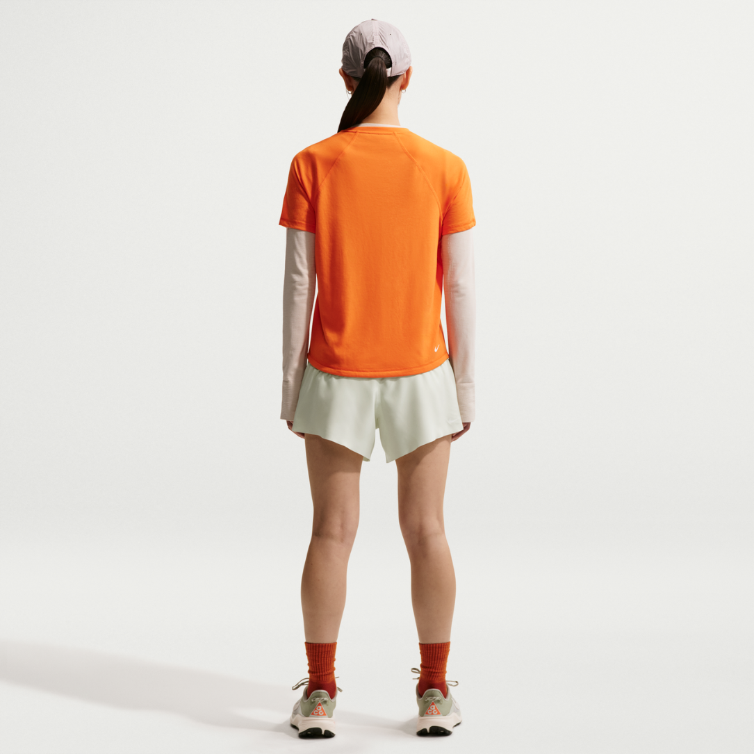 Nike Dri-FIT ACG Mid-Rise Brief-Lined Trail Women's Running Shorts - Sea Glass
