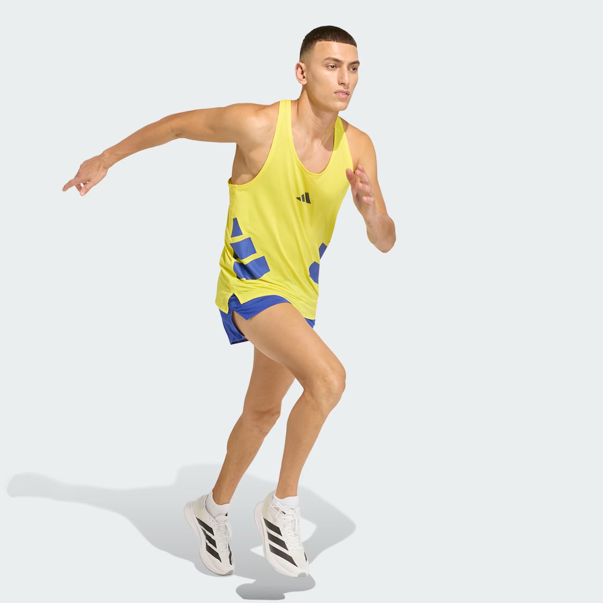 Adidas All Time Classic 5-inch Men's Running Shorts - Semi Lucid Blue