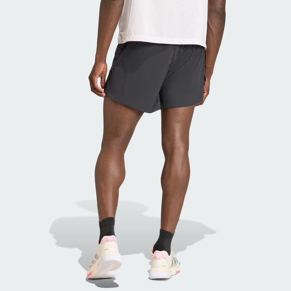 Adidas Adizero Tokyo Gel Pocket Men's Running Shorts - Black