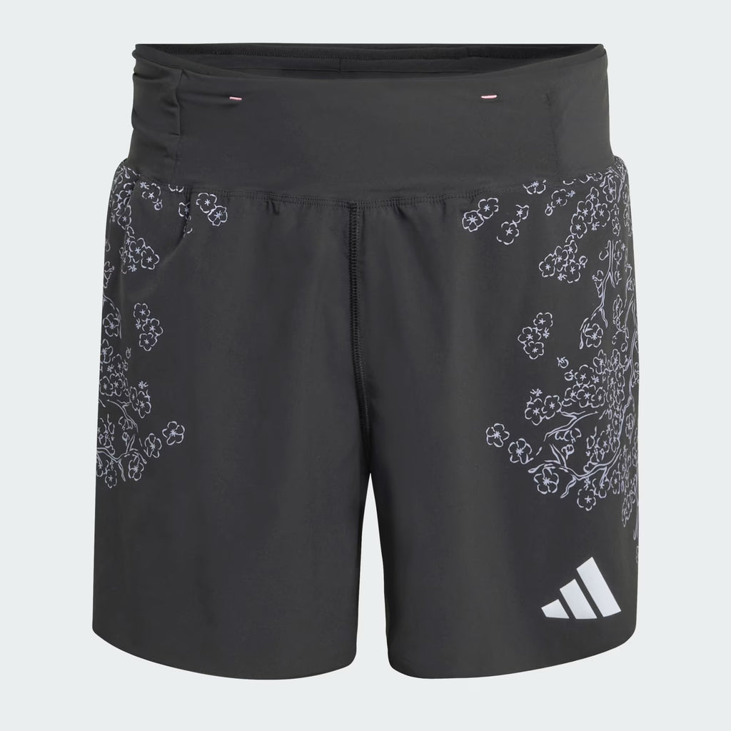 Adidas Adizero Tokyo Gel Pocket Men's Running Shorts - Black