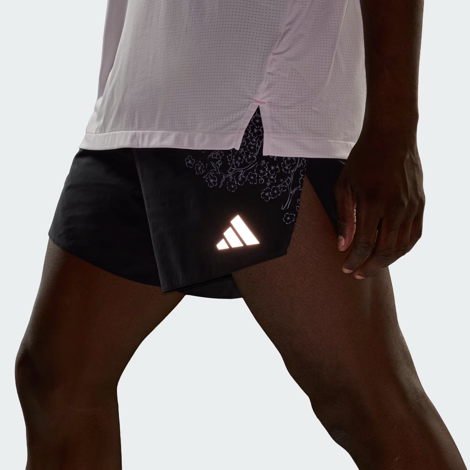 Adidas Adizero Tokyo Gel Pocket Men's Running Shorts - Black