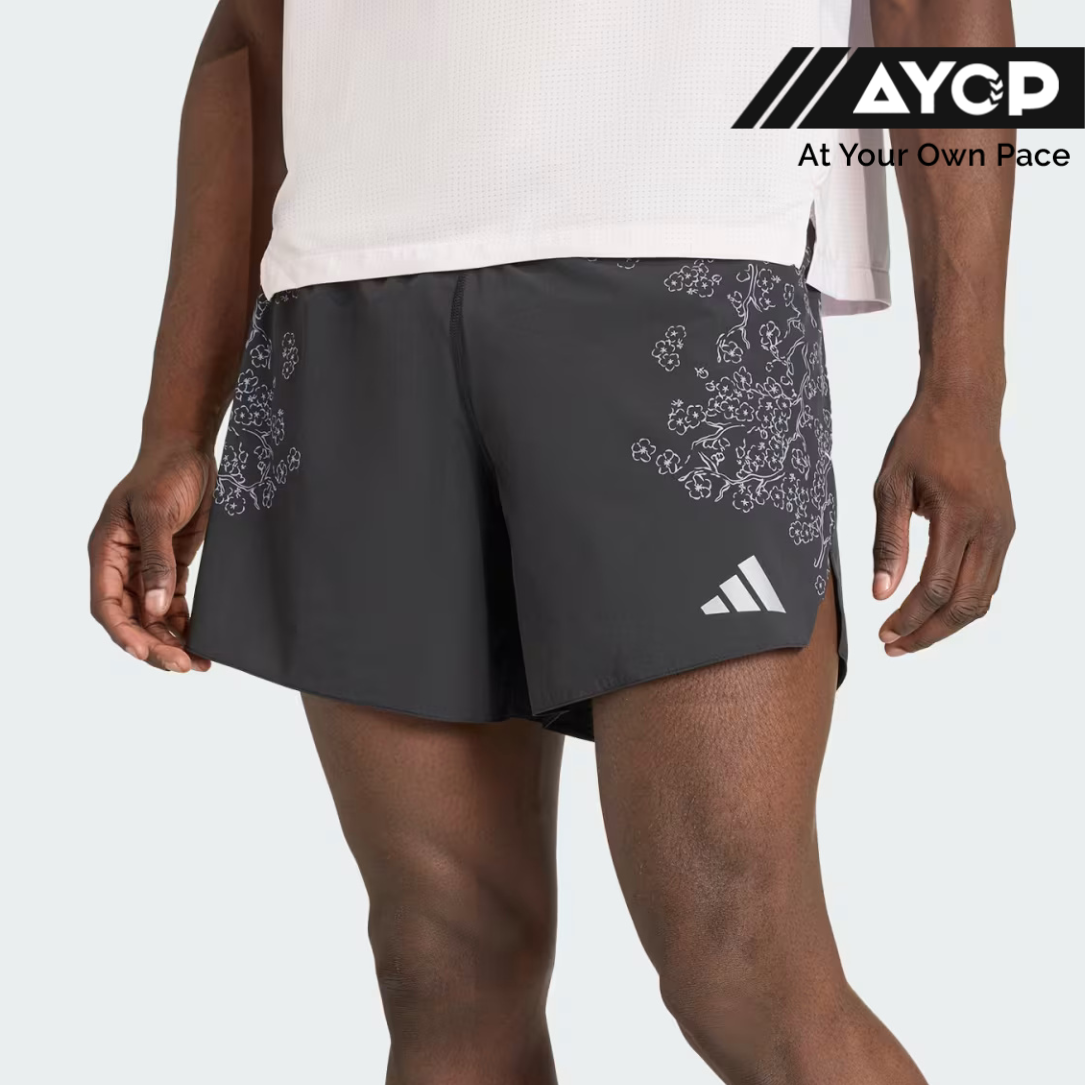 Adidas Adizero Tokyo Gel Pocket Men's Running Shorts - Black
