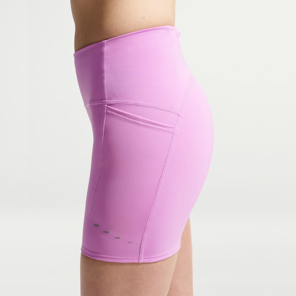 Nike Swift High Waisted 4-inch with Pocket Women's Running Tights - Light Magenta