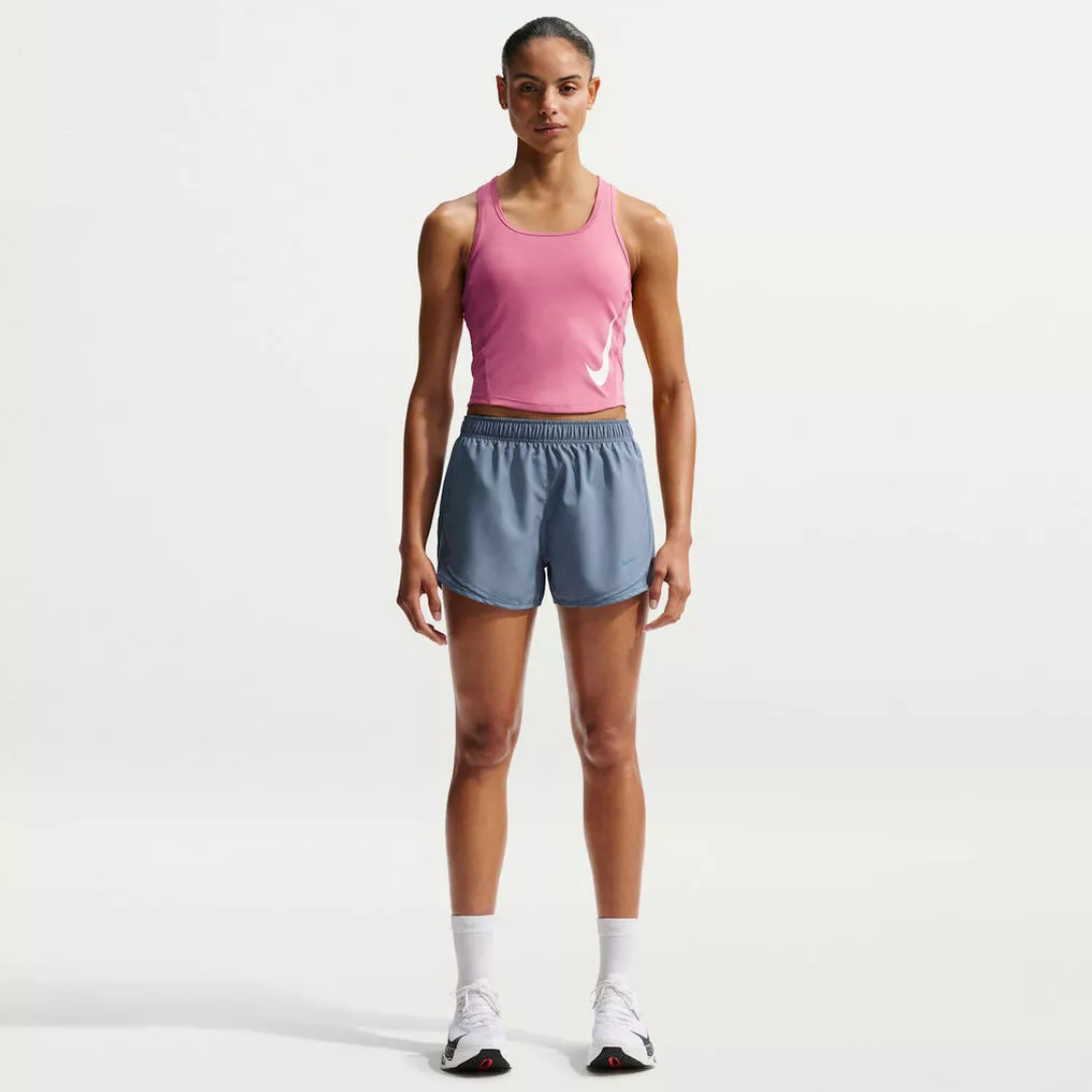 Nike Dri-FIT Tempo Swoosh Women's Running Tops - Peony