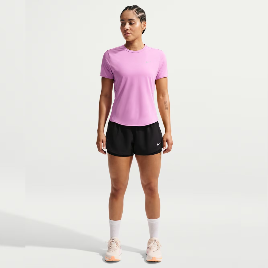 Nike Swift Dri‑FIT Short‑Sleeve Women's Running Top - Light Magenta
