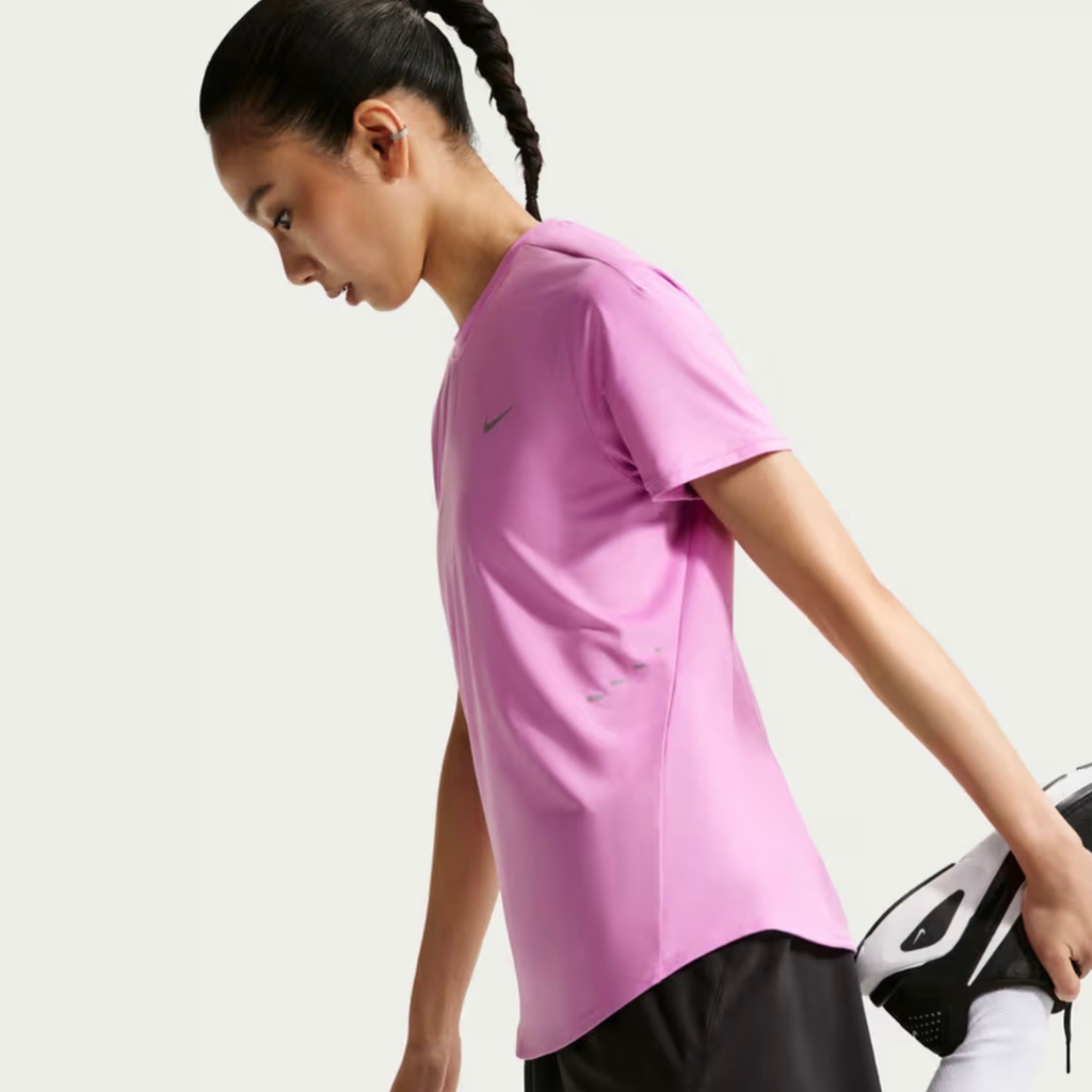 Nike Swift Dri‑FIT Short‑Sleeve Women's Running Top - Light Magenta