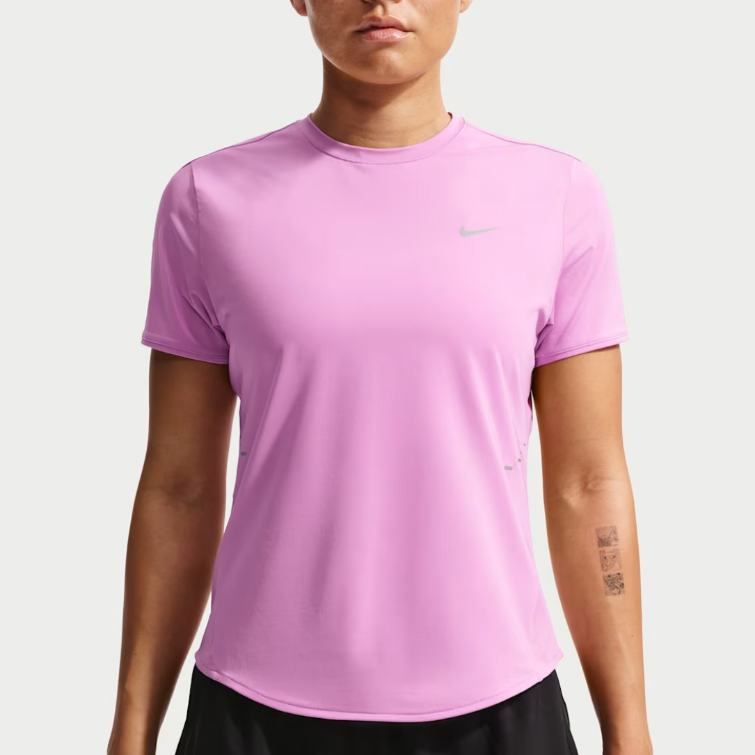 Nike Swift Dri‑FIT Short‑Sleeve Women's Running Top - Light Magenta