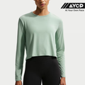 Nike Zenvy Long Sleeve Women's Running Tops - Steam