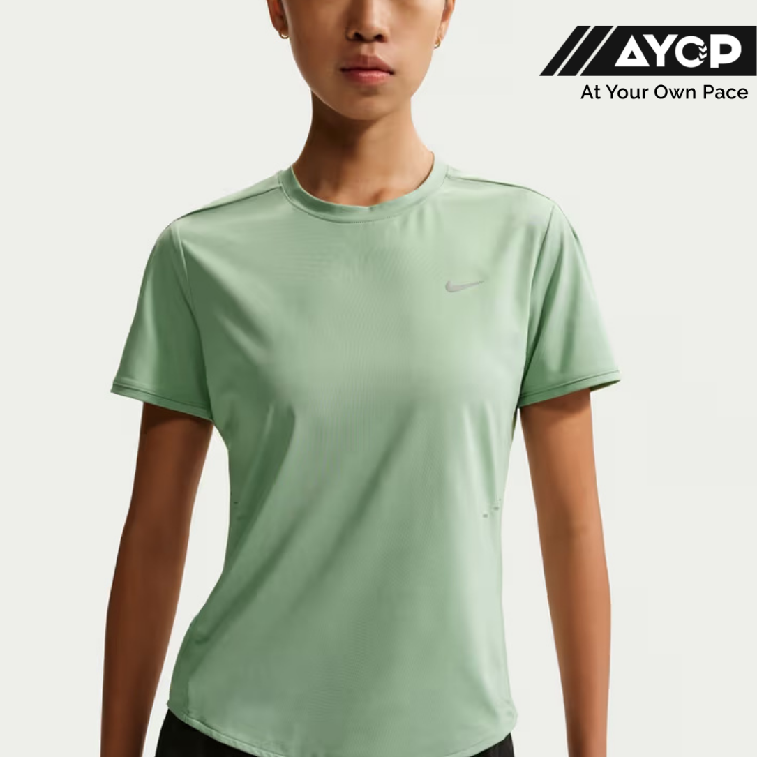 Nike Swift Dri‑FIT Short‑Sleeve Women’s Running Top - Steam