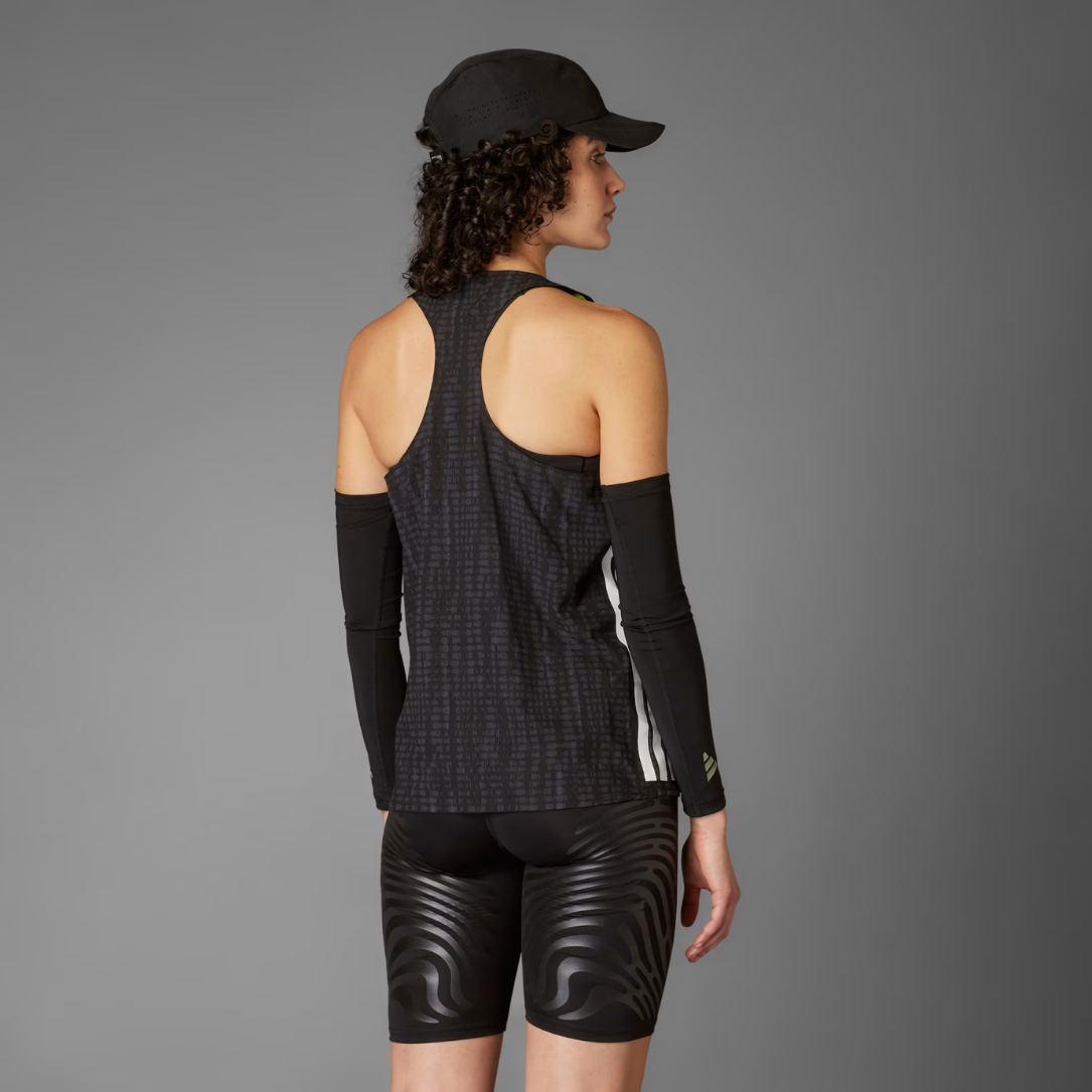 Adidas Adizero Women's Running Singlet - Carbon Black