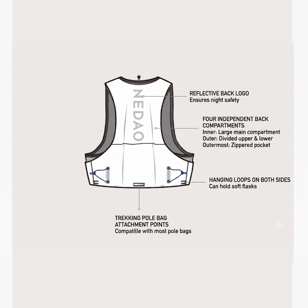Nedao Unisex Running Vest
