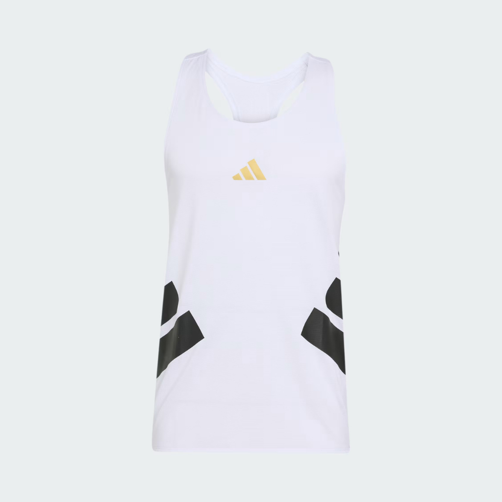 Adidas Adizero All Time Classic Men's Running Tops - White Black