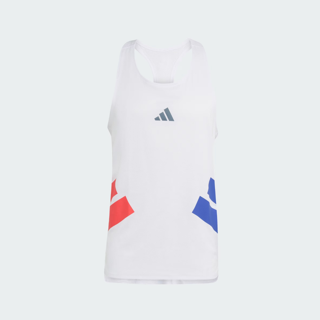 Adidas Adizero All Time Classic Men's Running Tops - Semi Lucid Red