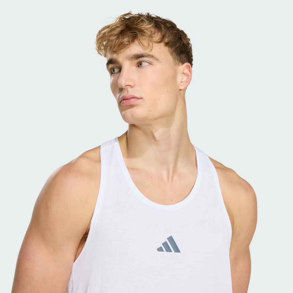 Adidas Adizero All Time Classic Men's Running Tops - Semi Lucid Red