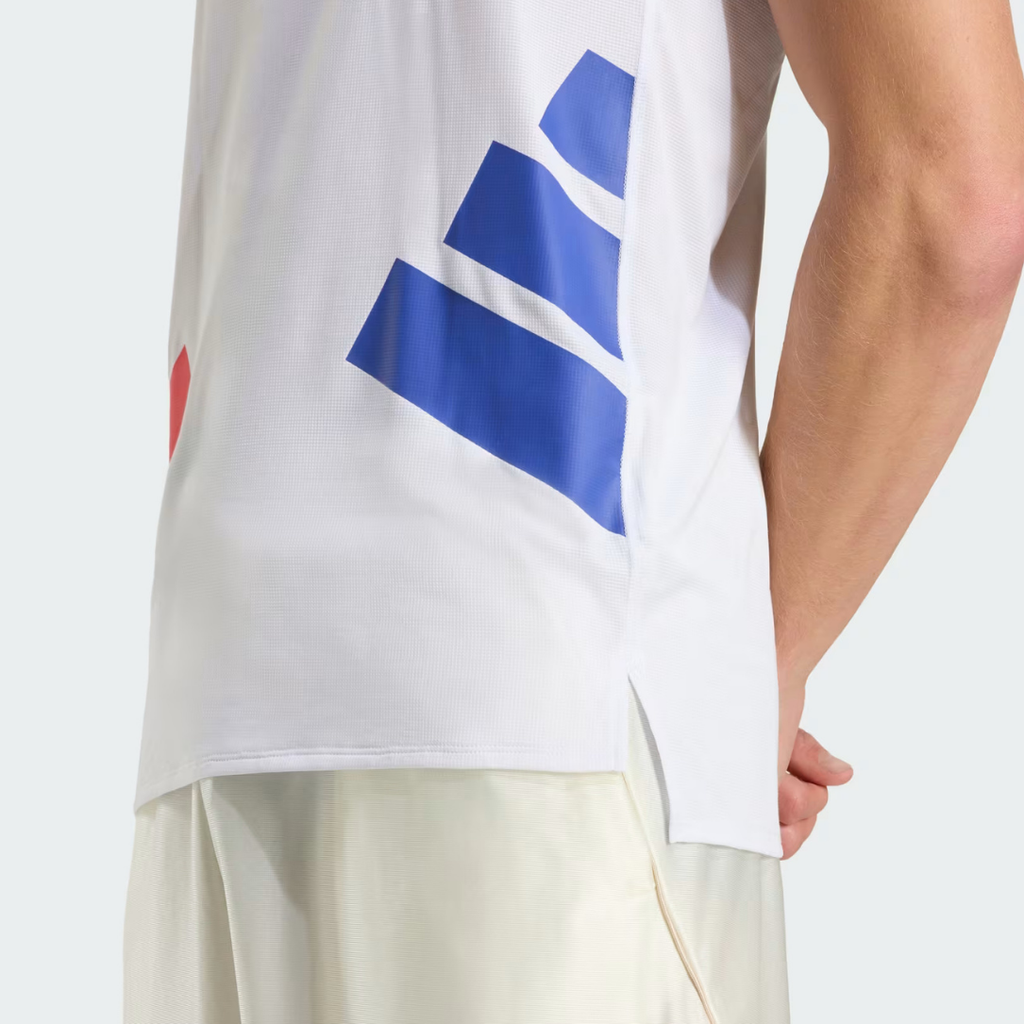 Adidas Adizero All Time Classic Men's Running Tops - Semi Lucid Red