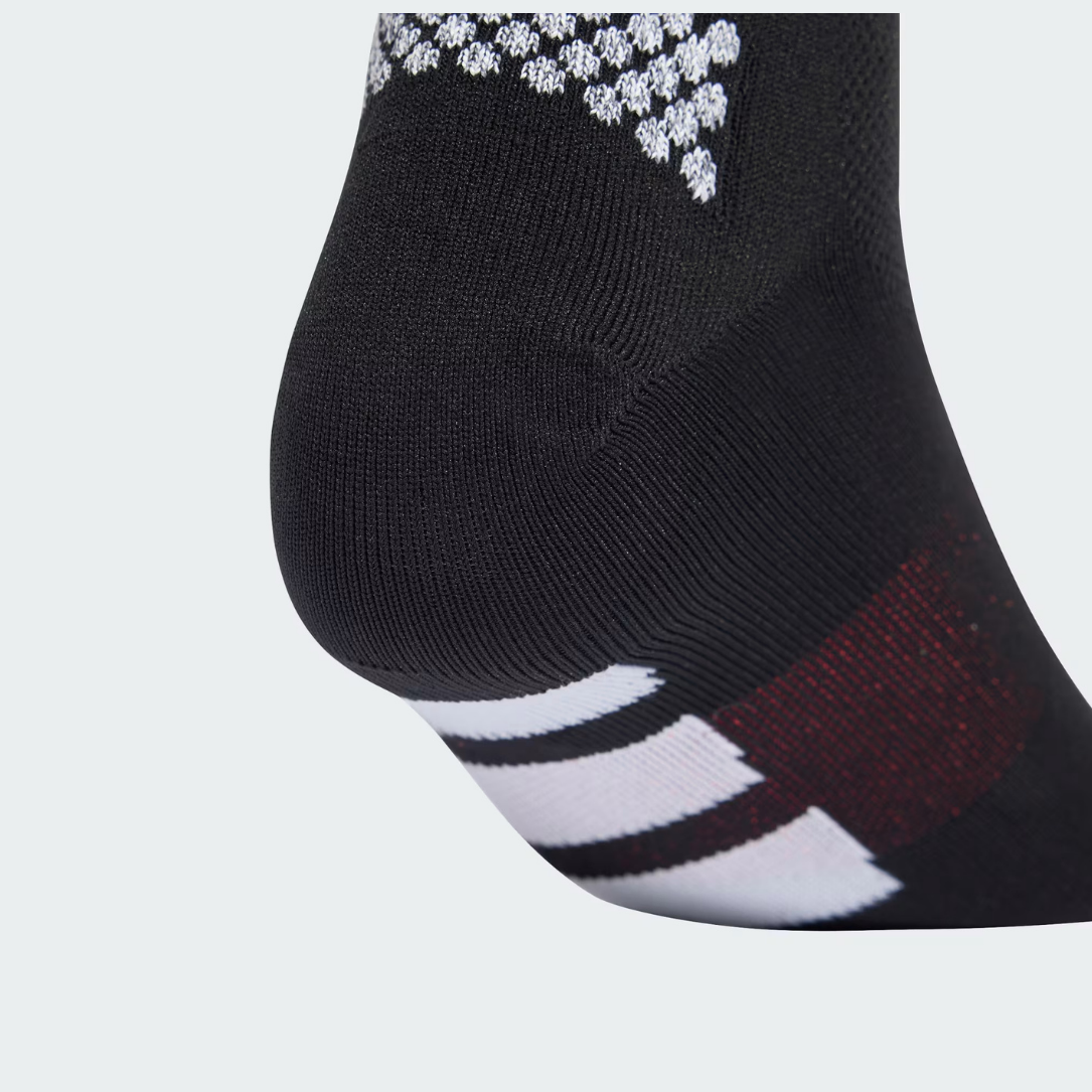 Adidas Adizero Running Quarter Running Socks - Black