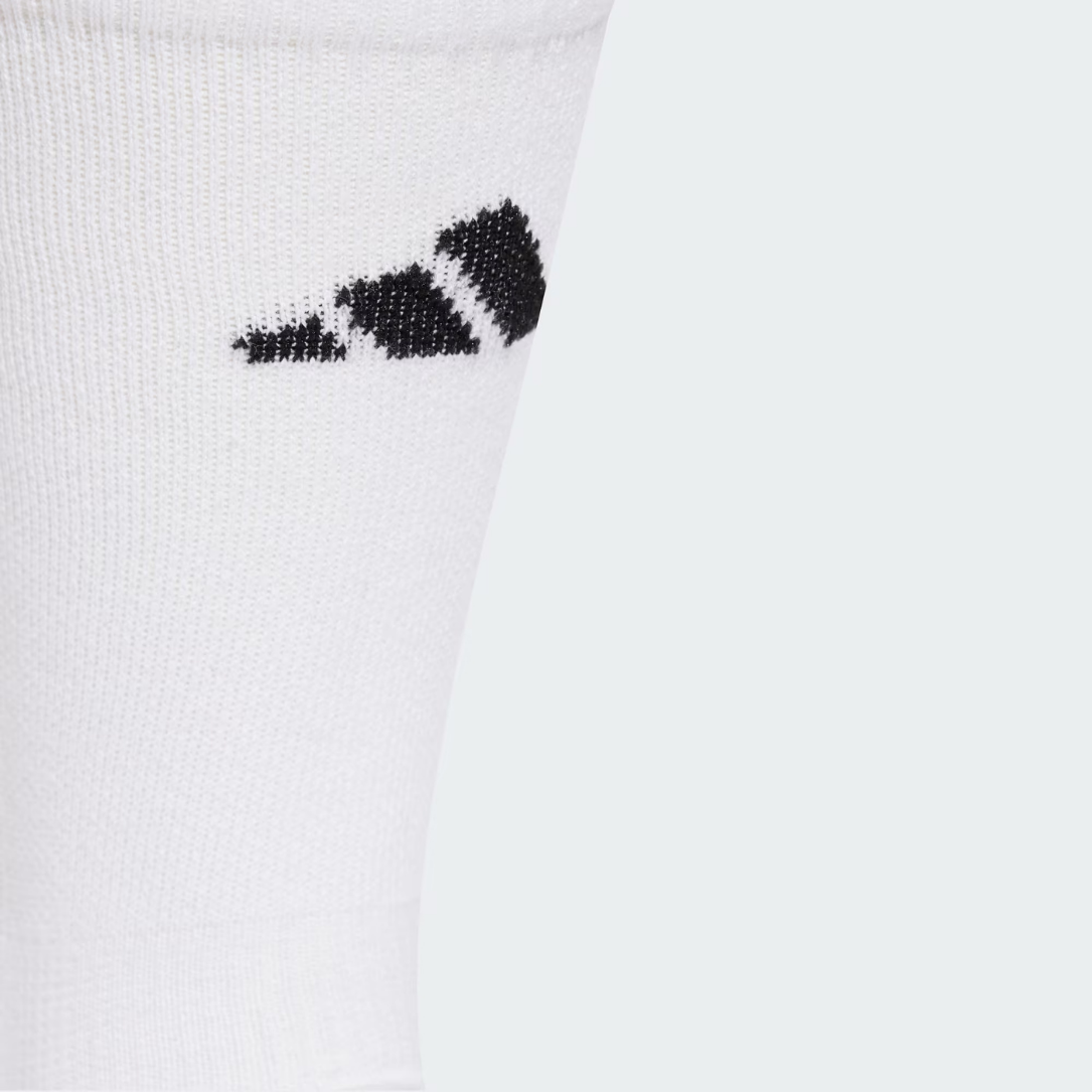 (3 Pairs) Adidas Performances CLIMACOOL Cushioned Crew Socks - White