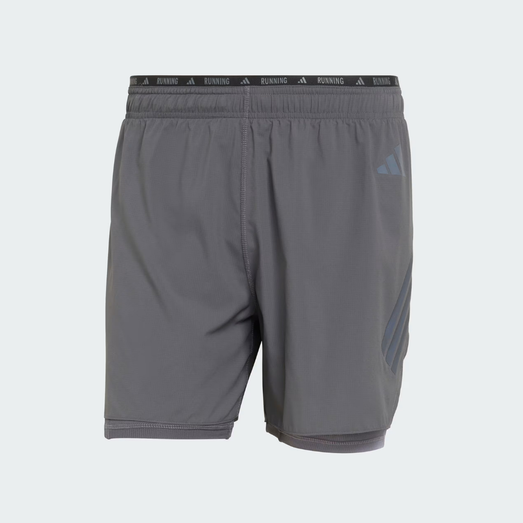Adidas Adi365 Formotion 2-in-1 Men's Running Shorts - Greysix