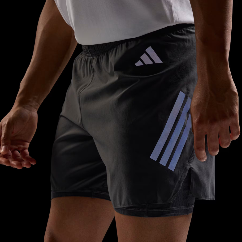 Adidas Adi365 Formotion 2-in-1 Men's Running Shorts - Greysix