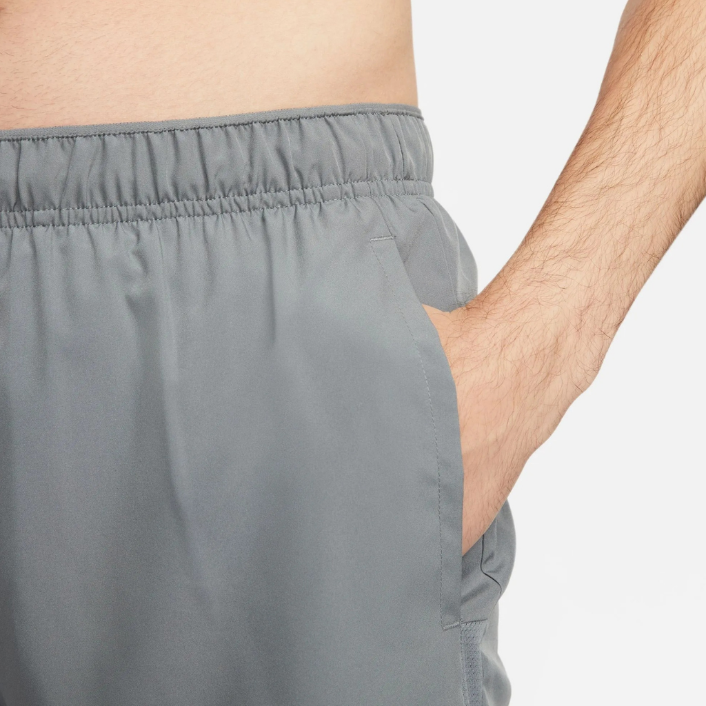 Nike Dri-FIT Challenger 5-inch Brief-Lined Men's Running Shorts - Smoke Grey