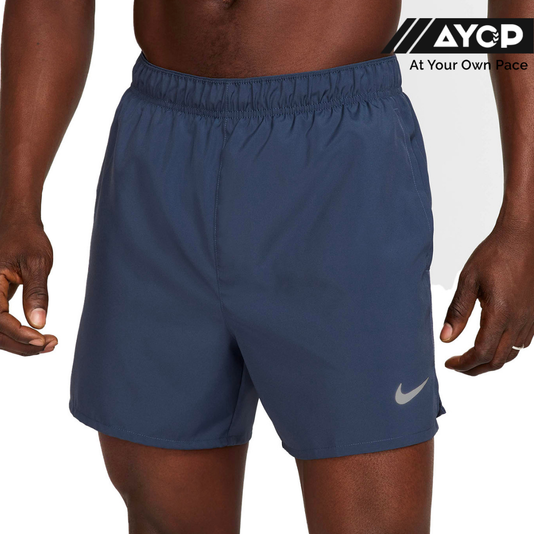 Nike Dri-FIT Challenger 5-inch Brief-Lined Men's Running Shorts - Thunder Blue