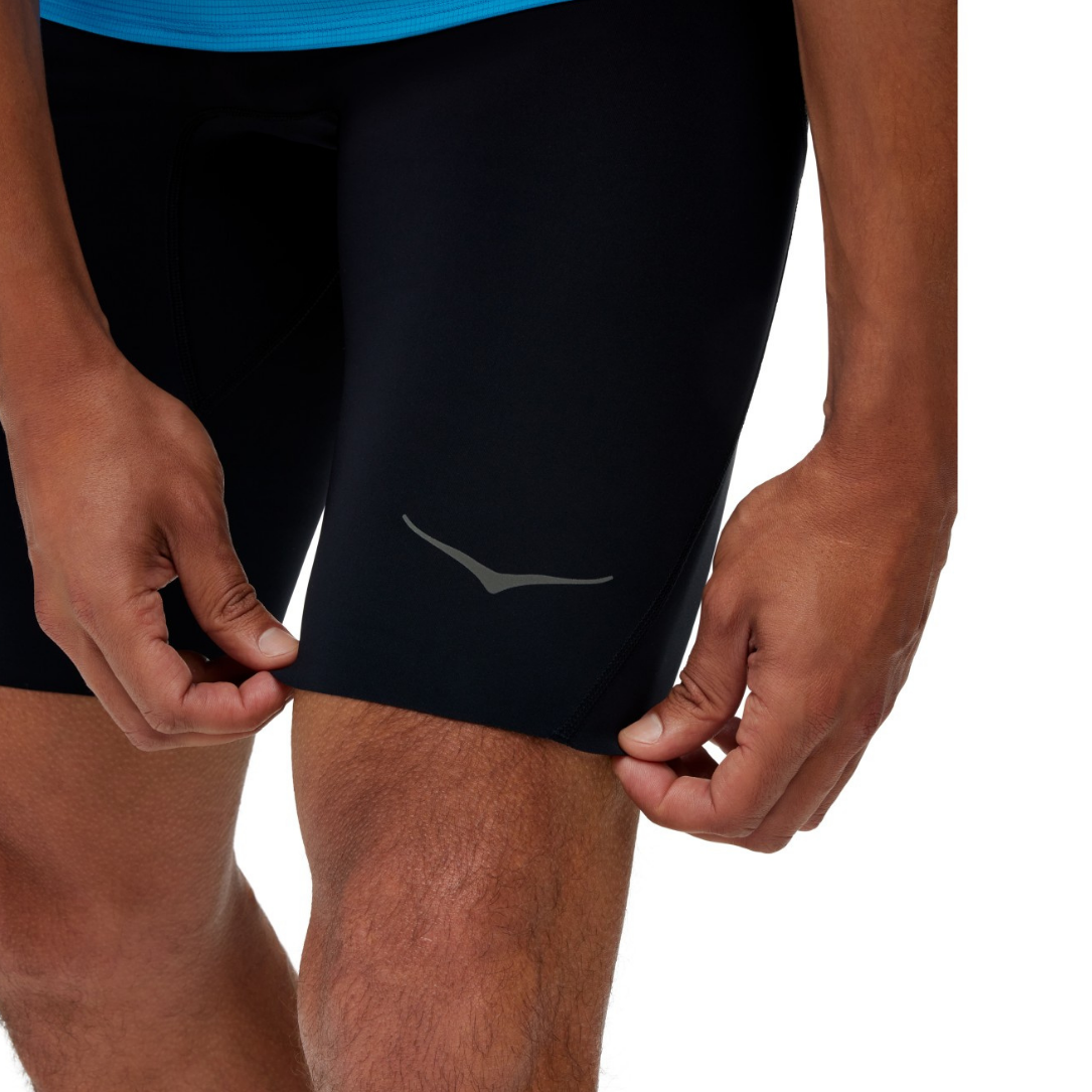 Hoka Novafly Half Tight Men's Running Shorts - Black