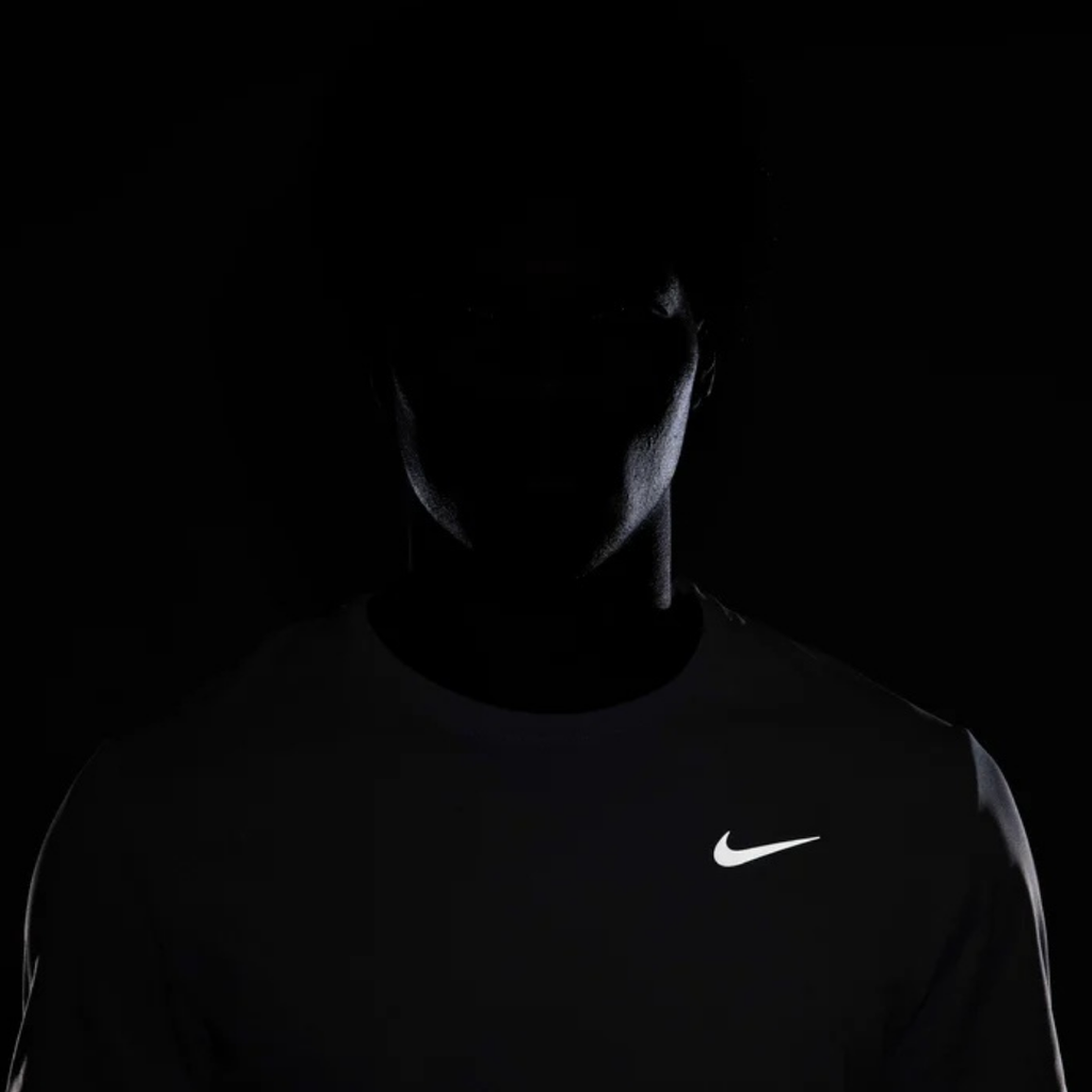 Nike Dri-FIT UV Miler Short-Sleeve Men's Running Top - Grey Fog