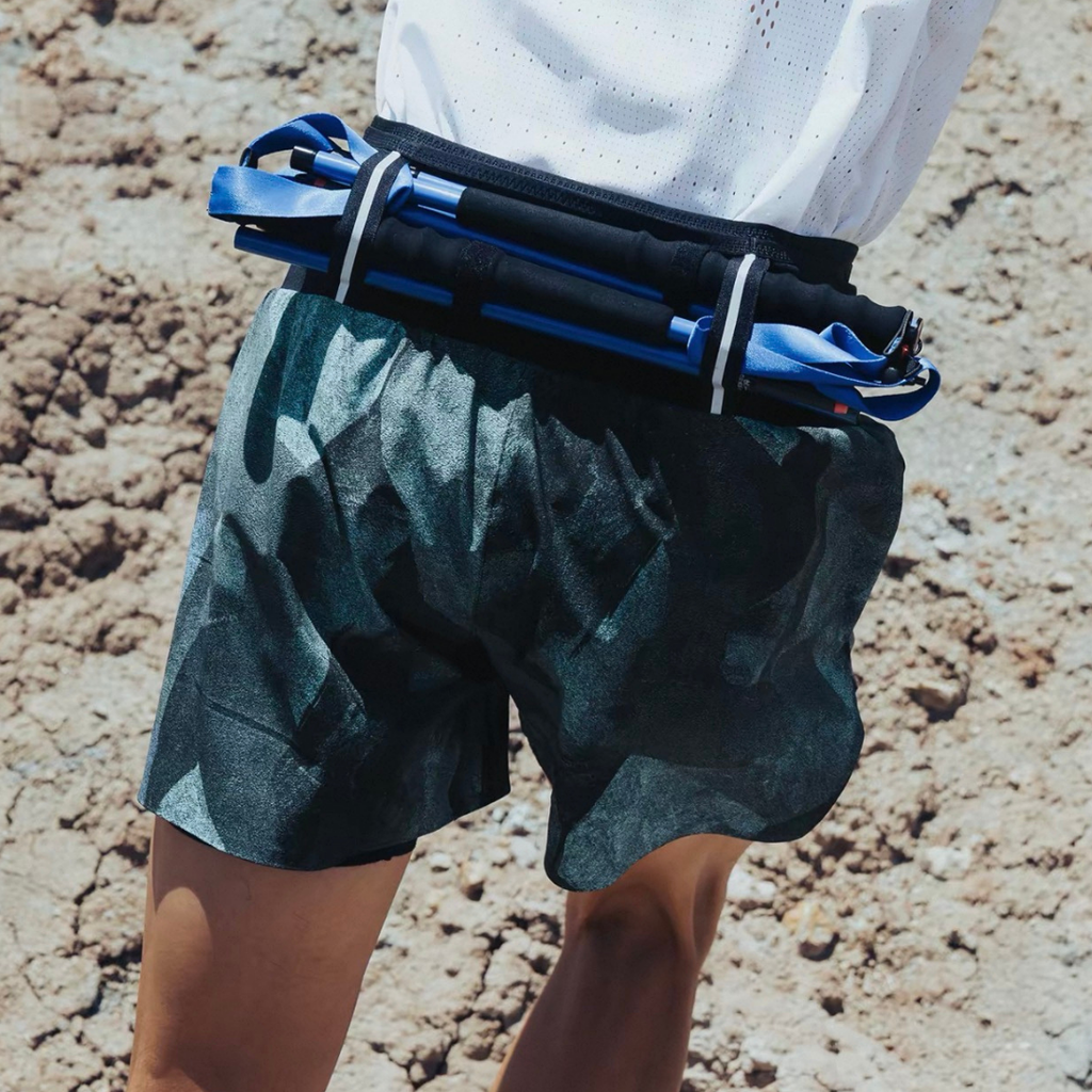 Nedao Reflective PowerPouch Lite 2-in-1 Men's Running Shorts - Lake Blue