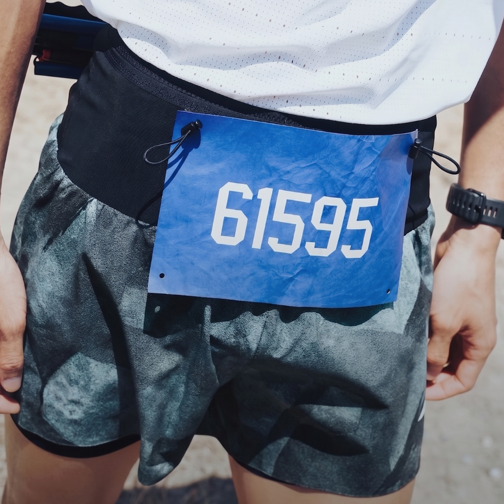 Nedao Reflective PowerPouch Lite 2-in-1 Men's Running Shorts - Lake Blue