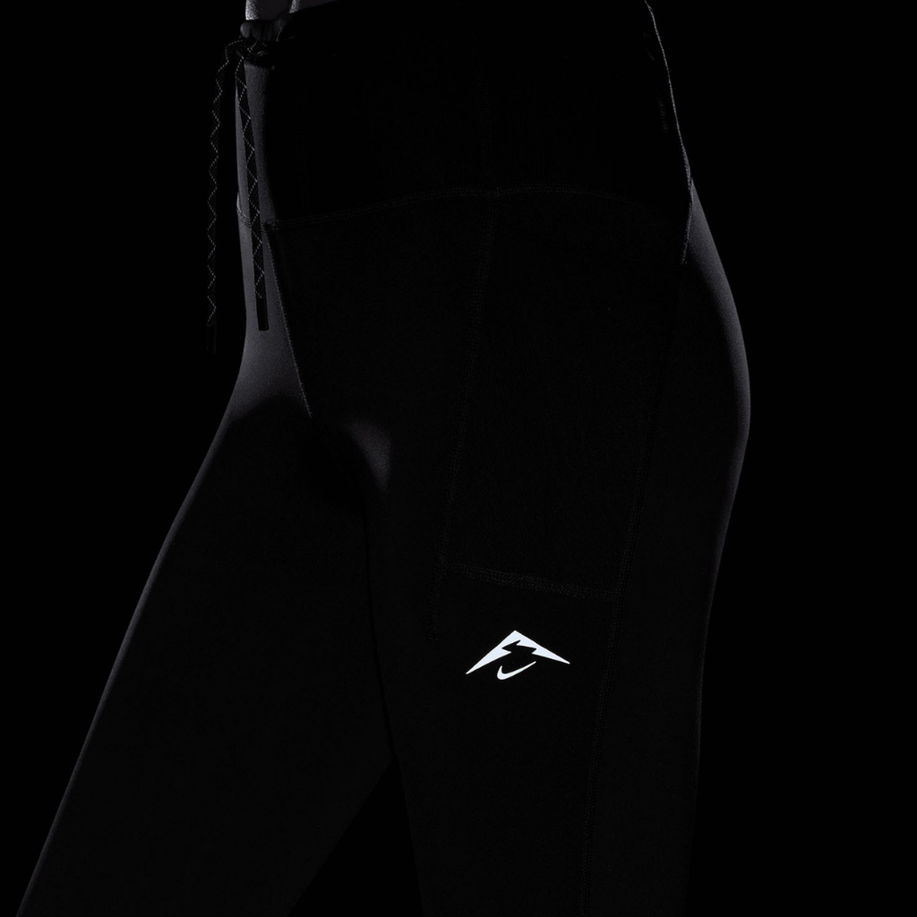 Nike Dri-FIT Trail High-Rise 7/8 Women's Running Leggings - Black