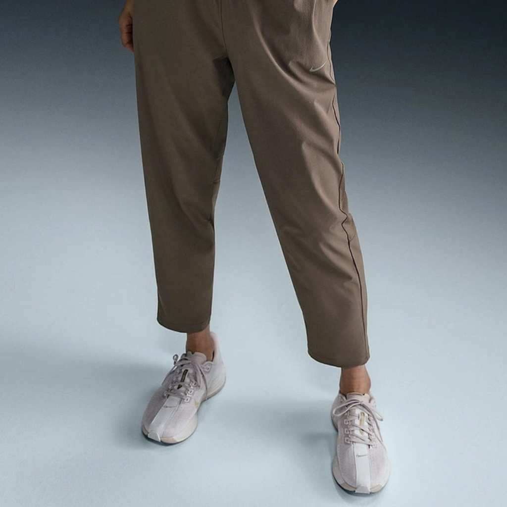 Nike Fast Dri-FIT Mid-Rise 7/8 Women's Running Pants - Brown Mink