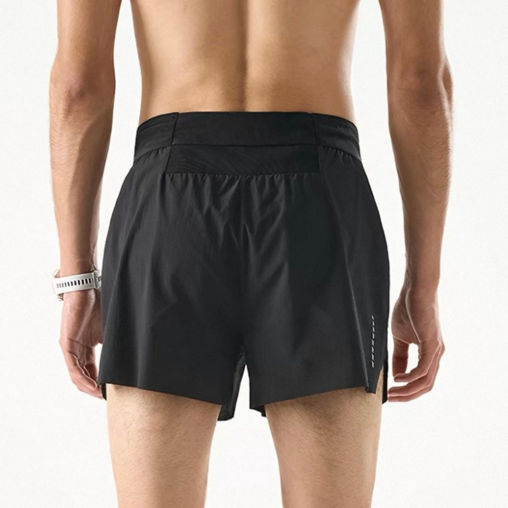 Nedao PowerPouch Lite 4-Inch V3.0 Running Shorts - Black